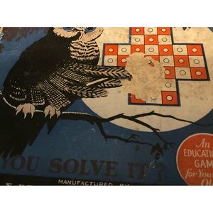 Puzzle Peg Vintage game